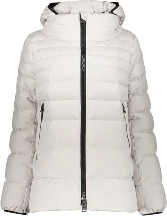 Herno Donsjack met Afneembare Capuchon - Dames - Gewatteerde jassen - Beige - 2XL - Polyester - Jassen
