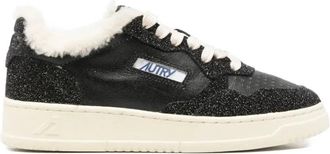 Autry Medalist Sneakers - Dames - Sneakers - Zwart - 38 EU - Katoen - Schoenen