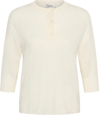 MY ESSENTIAL WARDROBE Kir Knit Pullover - Knitwear - Mujer - Blanco - XL