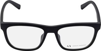 A|X Armani Exchange Demo Rectangular Mens Eyeglasses AX3050F 8078 55