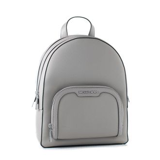Michael Kors Gray Leather Womens Backpack