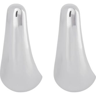 Jessica Simpson Drop Stud Earrings in Silver at Nordstrom