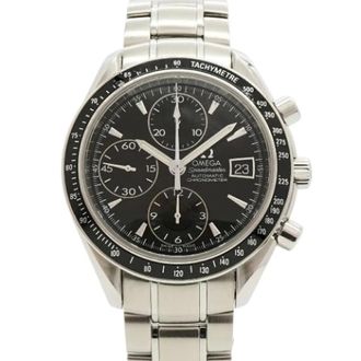 Omega Pre-owned Vintage Polshorloge - Heren - Pre-owned - Zwart - Maat: ONE Size