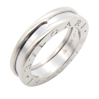Bulgari Silver White Gold (18K) Band Ring (Pre-Owned)