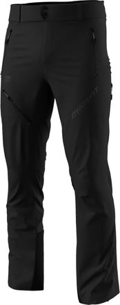 Dynafit Fitted Matte Black Casual Pants with Multi-Pocket Design