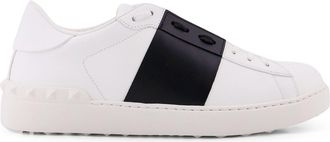 Valentino Garavani Open Leather Sneakers-Uomo