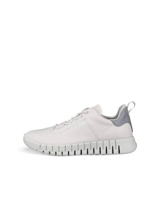 Ecco Mens Gruv Sneaker In White