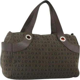 Bulgari Pre-owned Handbags, female, Brown, Size: ONE SIZE Pre-owned Vintage Hand Bag