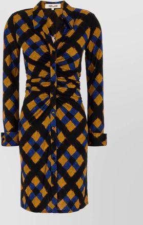 Diane Von F&uuml;rstenberg printed midi dress