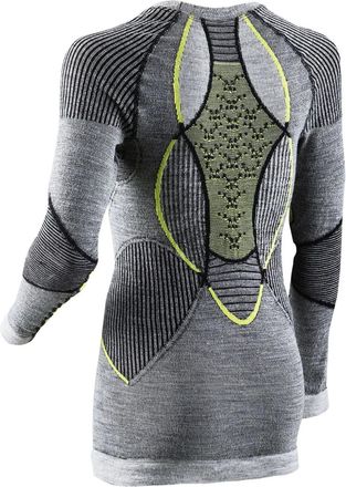 X Bionic long-sleeve compression top - kids - Polypropylene/Merino/Elastane - 9 yrs - Grey