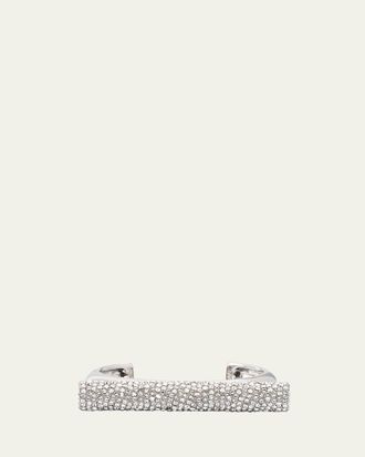 Alexander McQueen Crystal Cuff Bracelet