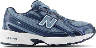 New Balance Boys 740 - Preschool Running Shoes - White / Navy Size 11.0