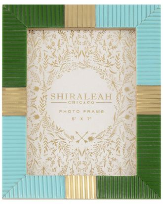 Shiraleah Viva 5 X 7 Colorblocked Picture Frame