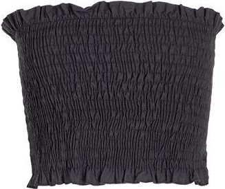 8 by YOOX COTTON BANDEAU CROP TOP