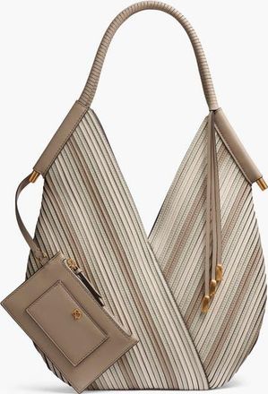 DKNY Baldwin Chevron Mini Shoulder in Neutral Multi at Nordstrom
