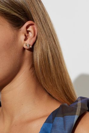 Vivienne Westwood Silver Earrings Kiri, Womens, Gold