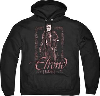 Gildan The Hobbit Elrond Stare Adult Pull Over Hoodie / Hooded Sweatshirt