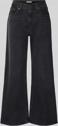 Levi's Loose Fit Jeans mit Eingrifftaschen Modell MIDDY LOOSE BOOT in Black, Größe 24/31