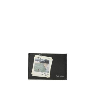 Paul Smith Polaroid kaarthouder - Heren - Accessoires - Zwart - Maat: ONE Size Zijde
