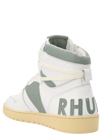 Rhude Rhecess Hi Sneaker - white