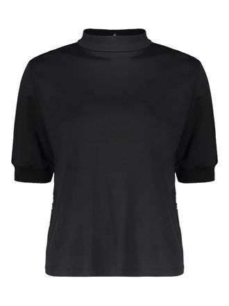 Herno collar sequin blouse - Black