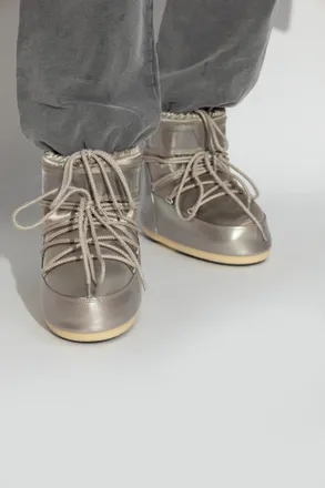 Moon Boot Snow Boots Icon Low Glance, Womens, Gold