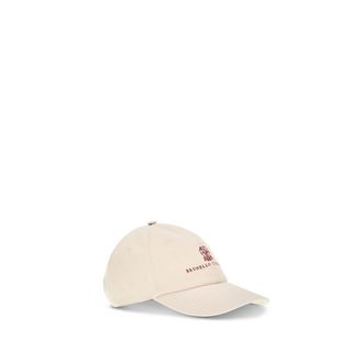 Brunello Cucinelli BRM252D9850CJL69BB Baseball Cap - Beige