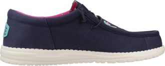 Hey Dude Stijlvolle Veterschoenen voor Funky Feesten - Heren - Veterschoenen - Blauw - 44 EU - Schoenen