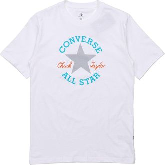 Converse Slogan Logo Short-sleeve Tee Men White 10020526-A02