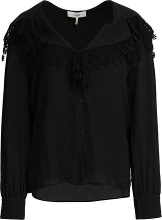 Chloé Mujer, Blusas y Camisas, Negro, Talla: S