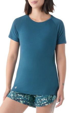 Smartwool Active Ultralite T-Shirt in Twilight Blue at Nordstrom, Size X-Large