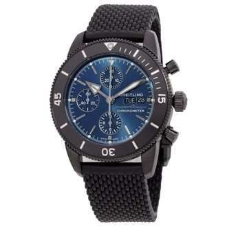 Breitling Pre-owned Breitling Superocean Heritage II 44mm Chronograph Automatic Chronometer Mens Watch M13313101C1S1