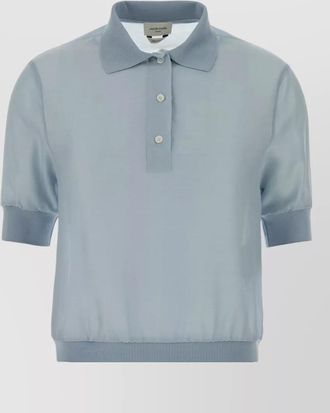Jacob Cohen knitted polo shirt short sleeves collar