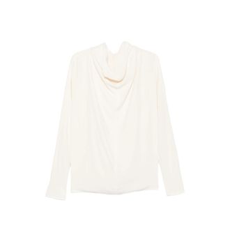 Toteme Cowl-neck Draped Top