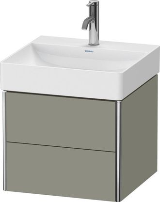 Duravit Xsquare Mueble De Ba&ntilde;o De Pared 48,4x46,0 Cm, 2 Cajones, - Duravit