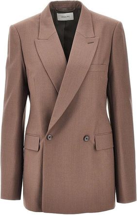 Christophe Lemaire Blend Tropical Wool double-breasted jacket Woman 36
