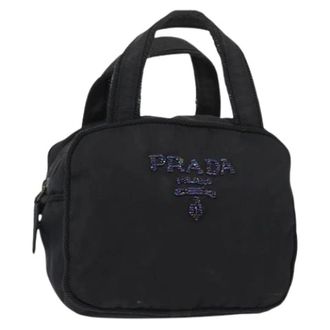 Prada Tote in Nylon Pre-owned - - Pre-owned - Donna - Nero - ONE SIZE