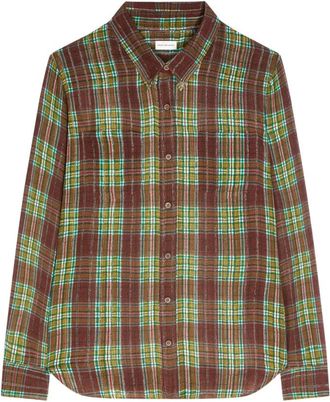 Dries Van Noten Camisa Lurex Holgada - Shirts - Mujer - Multicolor - S