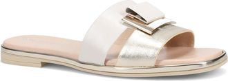 Ron White Valinda Slide Sandal in Ivory at Nordstrom, Size 10-10.5Us