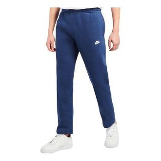 Nike Mens Sportswear Club Pant Oh Bb Logo Blue BV2707-410