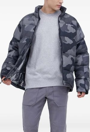 Columbia Piumino con stampa camouflage - Verde