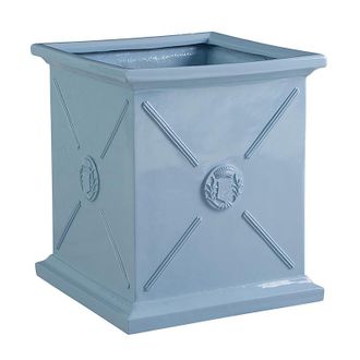 Ballard Designs Beauclaire Planter - Sky, Medium - Ballard Designs