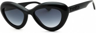 Moschino Grey Shaded Cat Eye Ladies Sunglasses MOS163/S 0807/9O 55