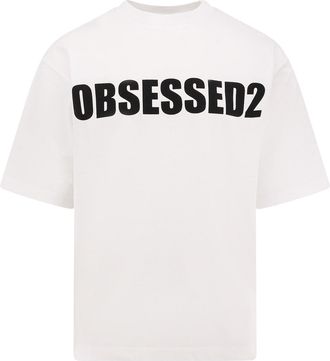 Dsquared2 Loose Fit Cotton T-Shirt-Uomo