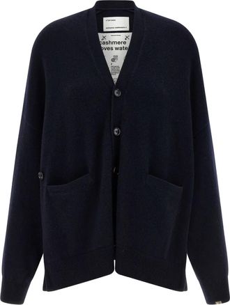 Extreme Cashmere Tokio V-neck cardigan - Blu