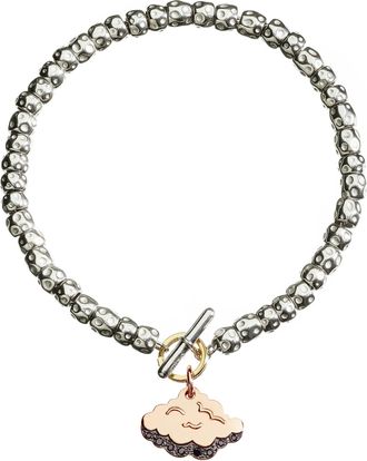 Dodo BRACCIALE GRANELLI & NUVOLA ORO ROSA E DIAMANTI