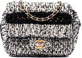 Chanel Borsa a tracolla Pre-owned in rafia - - Pre-owned - Donna - Bianco - ONE SIZE