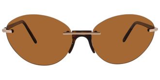 Andy Wolf Zuri B Mens Sunglasses Gold Size 62