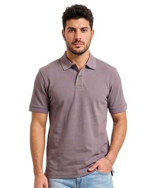 HUGO BOSS Light Purple Logo Polos