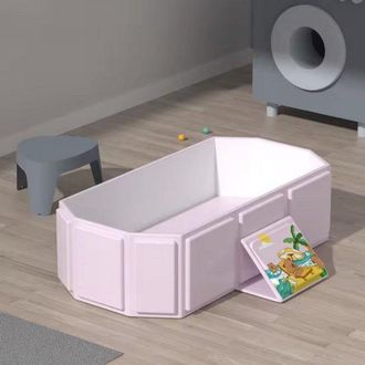 OEM Ba&ntilde;era Plegable Para Adultos - Ba&ntilde;era Port&aacute;til - Plegable - C&oacute;moda - Rosa